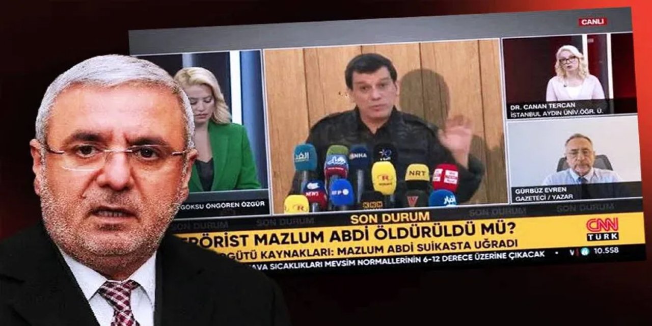 Mehmet Metiner’den CNN Türk’e Mazlum Abdi Tepkisi