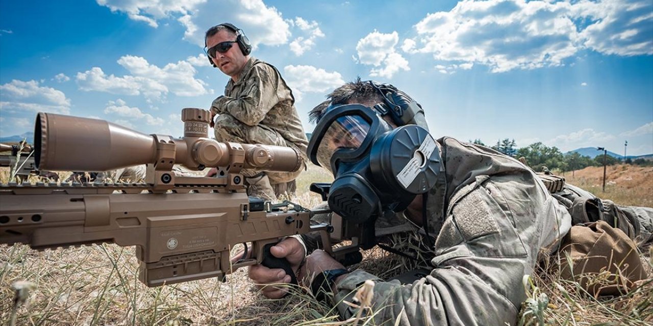 TSK'nın Şampiyon Keskin Nişancıları, Uluslararası Yarışmalara Zorlu Eğitimlerle Hazırlanıyor