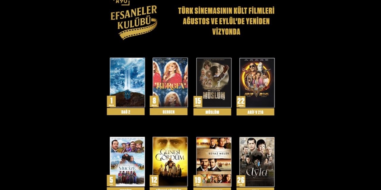 A90 Pictures'ın Sevilen Filmleri Yeniden İzleyiciyle Buluşacak