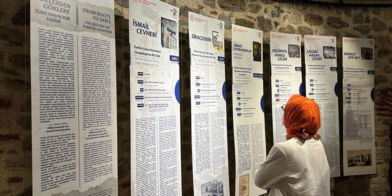 Galata Kulesi'nde "Hezarfen'den Beri Aynı Ruhla" Sergisi Açıldı