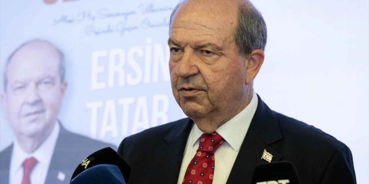 KKTC Cumhurbaşkanı Tatar: Sayın Cumhurbaşkanı Erdoğan'ın da Dediği Gibi Kktc Doğu Akdeniz'de Parlayamaya Devam Edecek