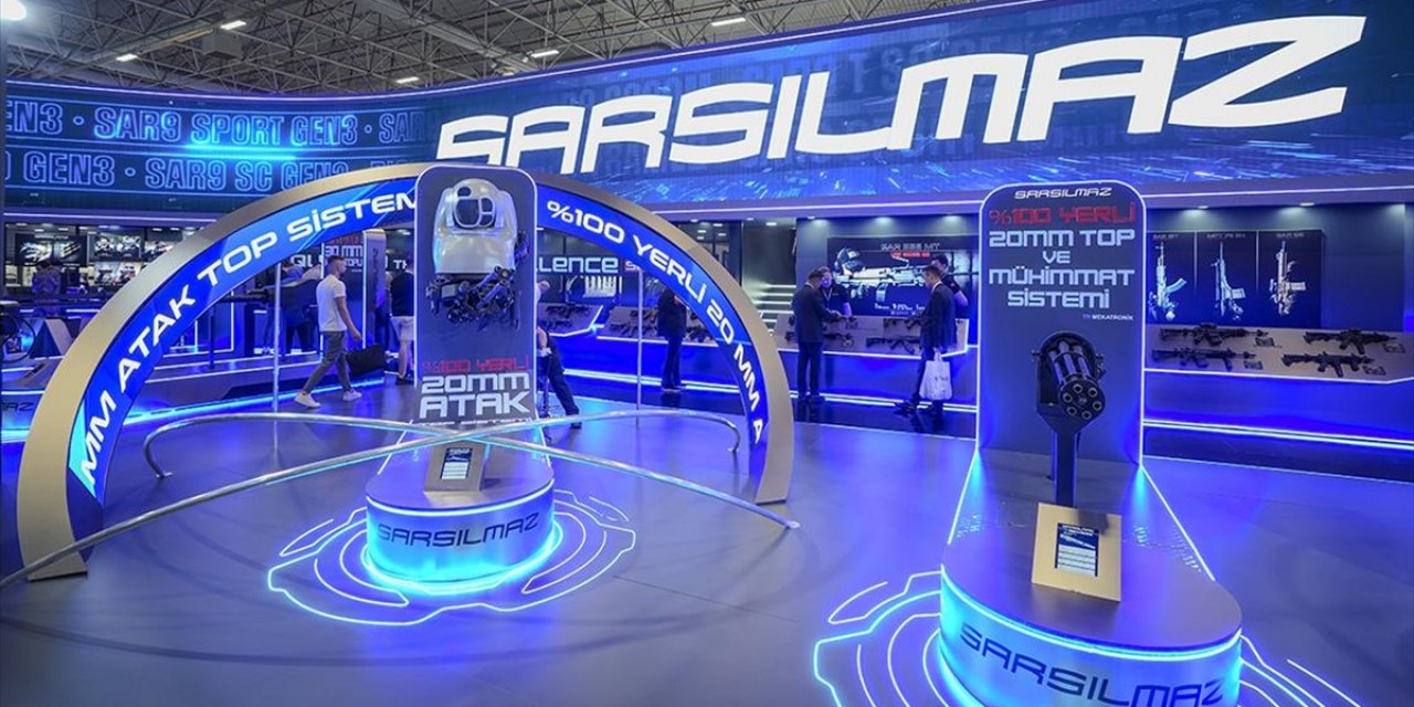 Sarsılmaz, Atak Burun Topu ve İnsansız Kara Robotlarıyla Idef 2025'te Öne Çıktı