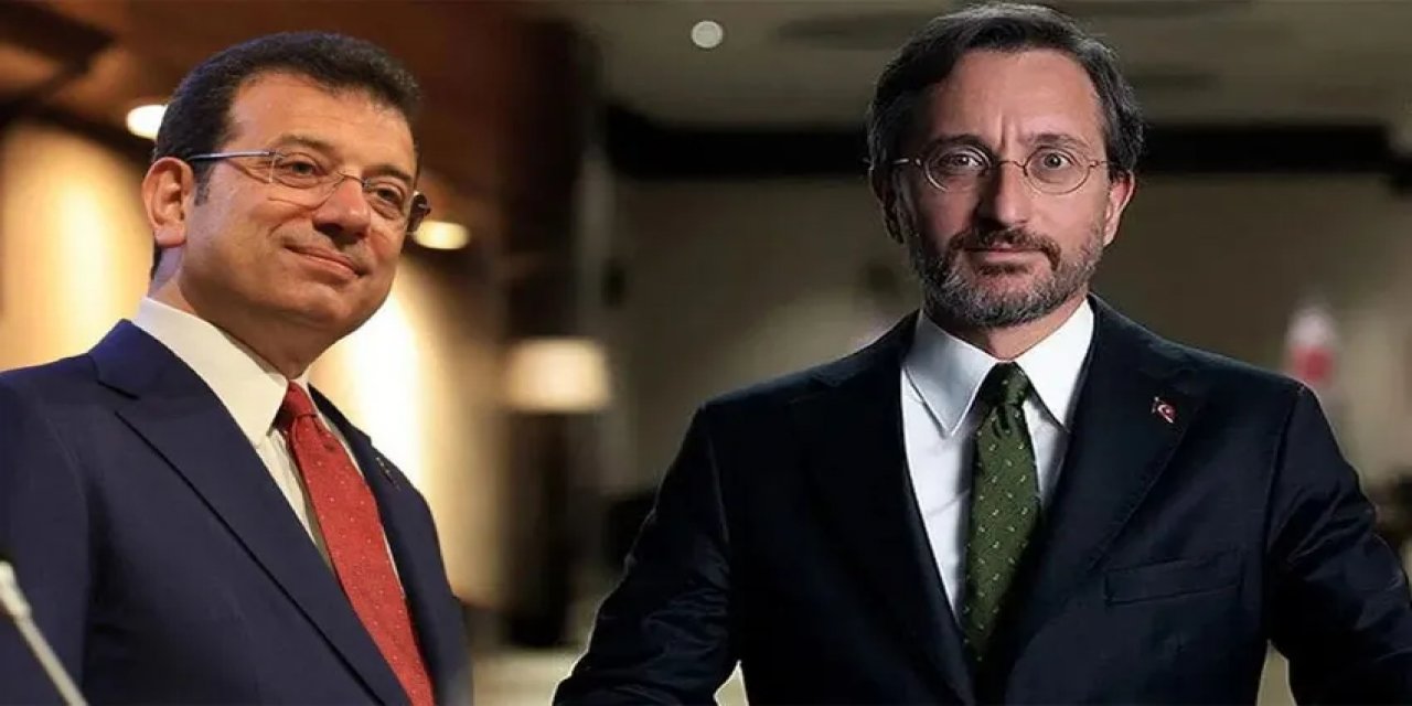 Fahrettin Altun Sessizliğini Ekrem İmamoğlu İçin Bozdu!