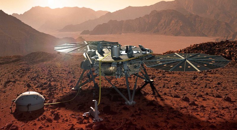 NASA'NIN MARS'A İNDİRDİĞİ ''SİSMİK İNCELEME ARACI INSIGHT'' 100'DEN FAZLA SESİ KAYIT ALTINA ALDI