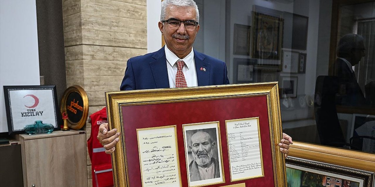 Filistin Cephesinde İngilizlere Esir Düşen Dedesinin Mektubuna 107 Yıl Sonra Kavuştu