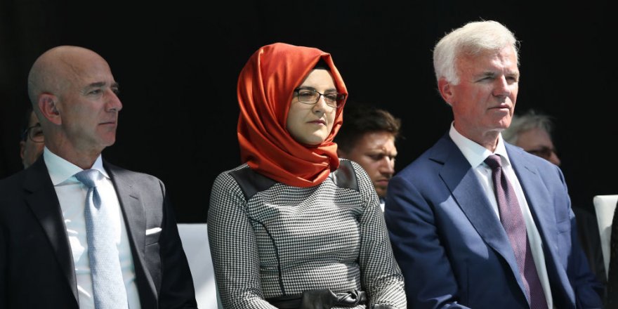 Washington Post gazetesinin sahibi Bezos, Kaşıkçı'yı anma töreni için İstanbul'da