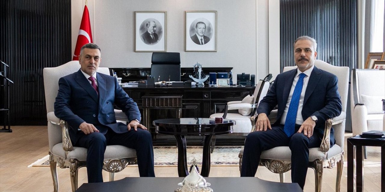 Dışişleri Bakanı Fidan, Basra Valisi İdani'yi Ankara'da Kabul Etti