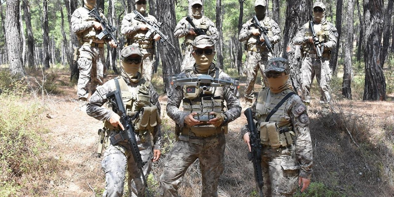 Polis Özel Harekat "Yeşil Vatanı" Yangınlara Karşı Korumak İçin Teyakkuzda