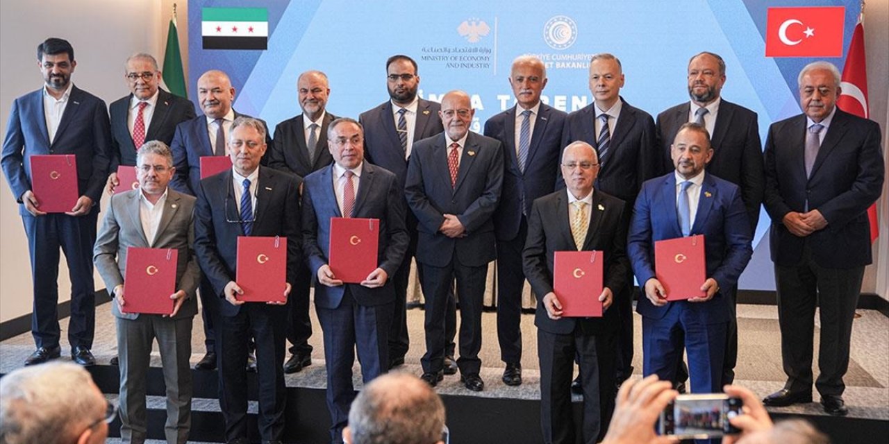 Türkiye-Suriye Yuvarlak Masa Toplantısı Kapsamında Mutabakat Zaptları İmza Töreni Yapıldı