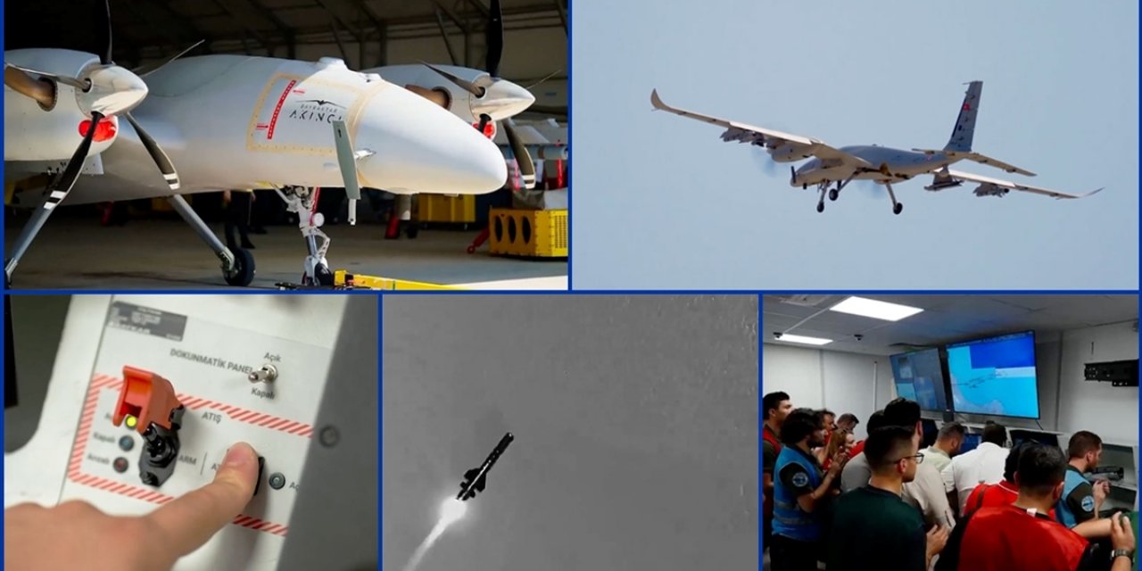 Bayraktar Akıncı, Alpagut ve Eren Mühimmatlarıyla Başarılı Atışlar Gerçekleştirdi