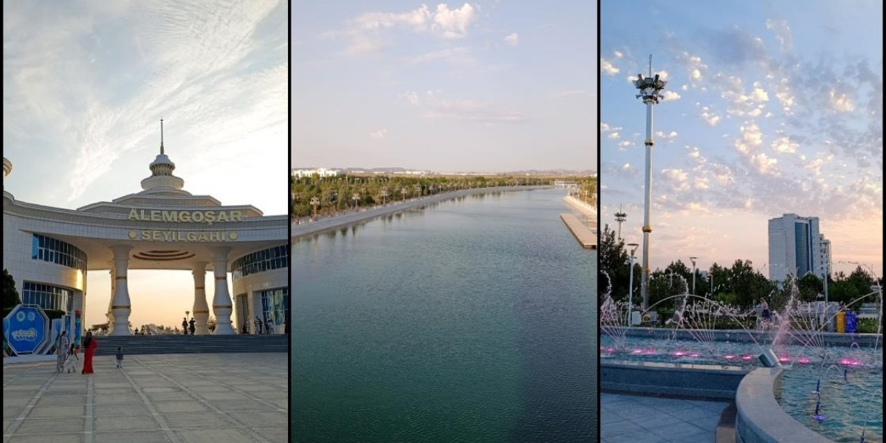 Türkmenistan'ın Hazar Kıyısında Beyazlar İçindeki Turizm Bölgesi: Avaza