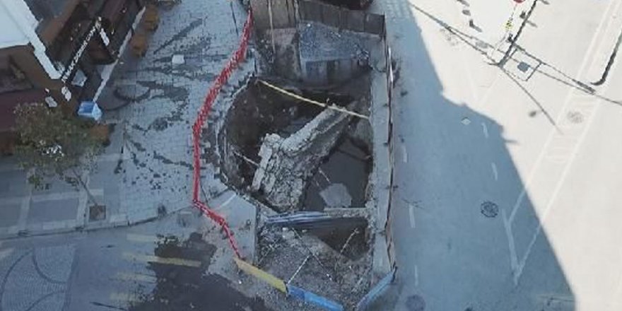 Üsküdar'da asfalt çalışmasında şok edecek tarihi kalıntılar bulundu