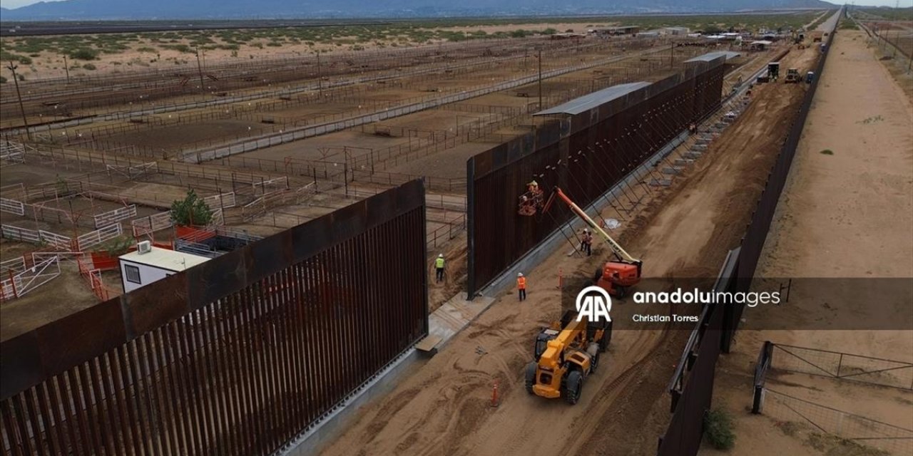 ABD Yönetimi, Yasa Dışı Girişlere Karşı Meksika Sınırındaki Duvarları Siyaha Boyayacak