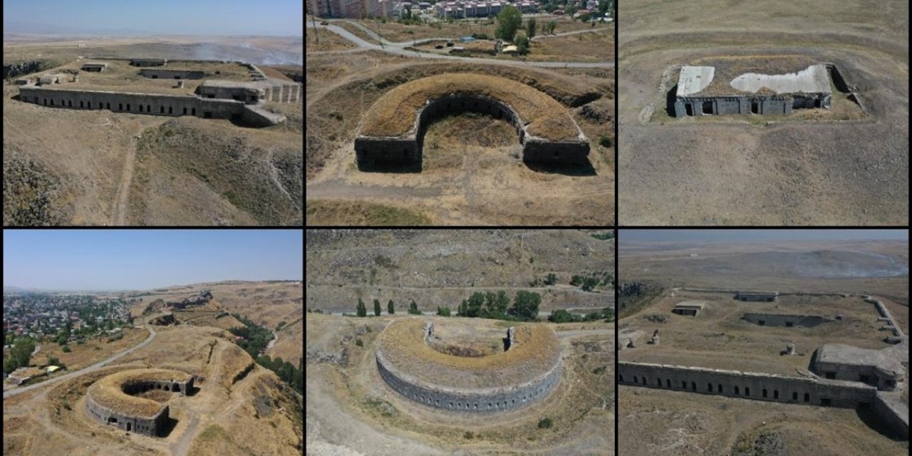 Kars'ta Ecdadın Vatanı Savunduğu Tabyalar İhtişamını Koruyor