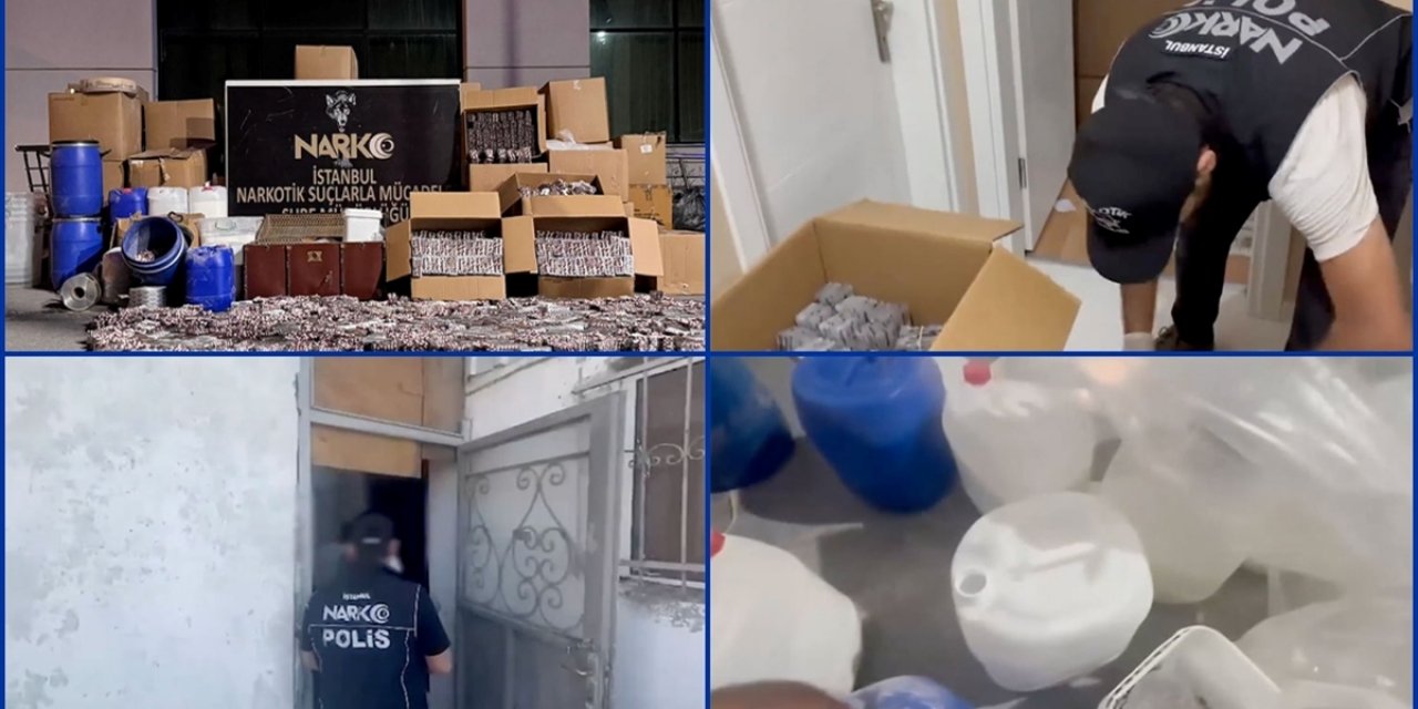 İstanbul ve Kocaeli'de 3 Milyon 40 Bin 771 Uyuşturucu Hap Ele Geçirildi