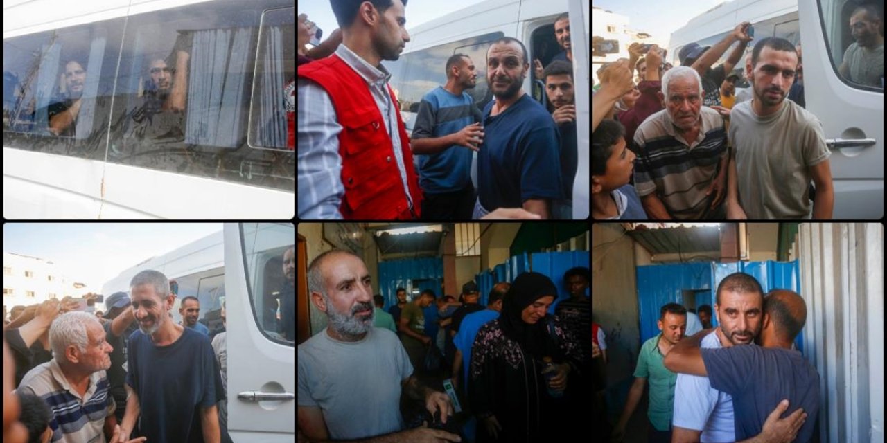 İsrail, Ağır Koşullarda Alıkoyduğu 10 Gazzeliyi Serbest Bıraktı