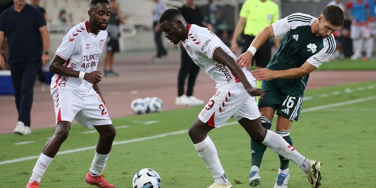 Samsunspor, Uefa Avrupa Ligi'nde Deplasmanda Panathinaikos'a 2-1 Yenildi