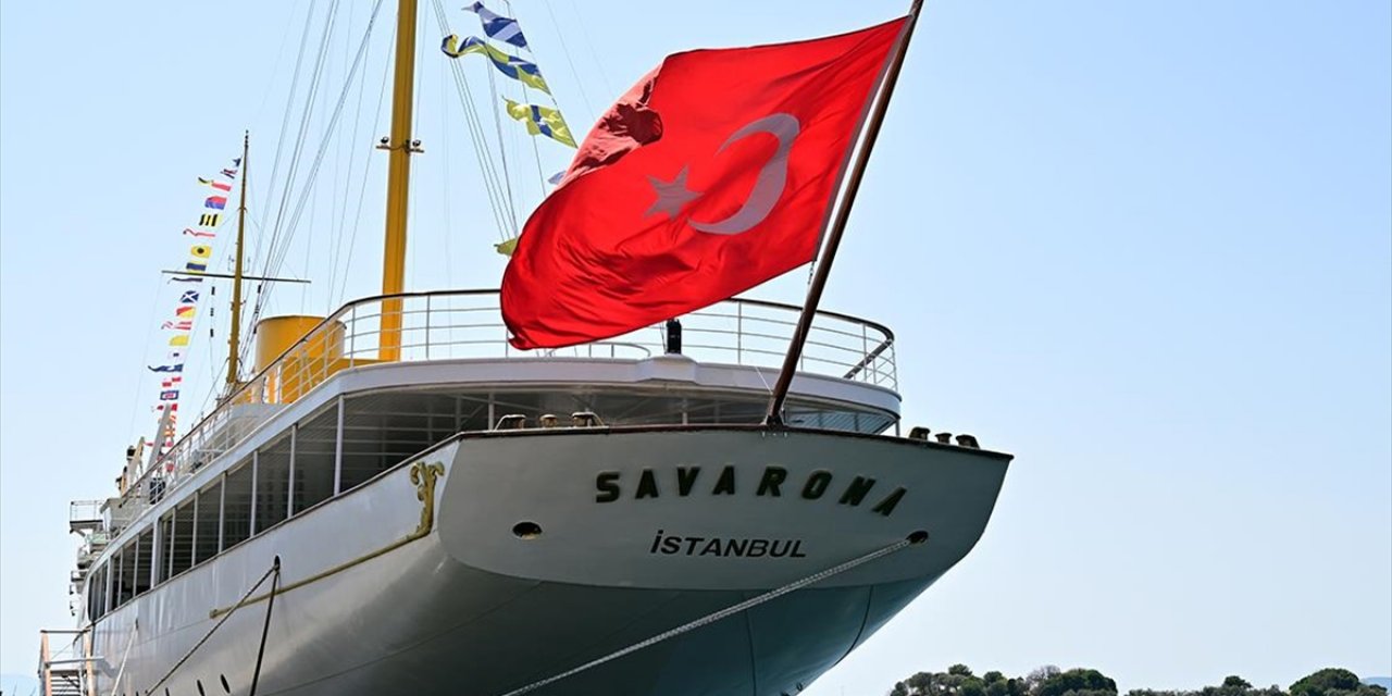 Atatürk'ün Manevi Mirası Savarona Yatı Pazar Günü İstanbul Boğazı'nı Selamlayacak