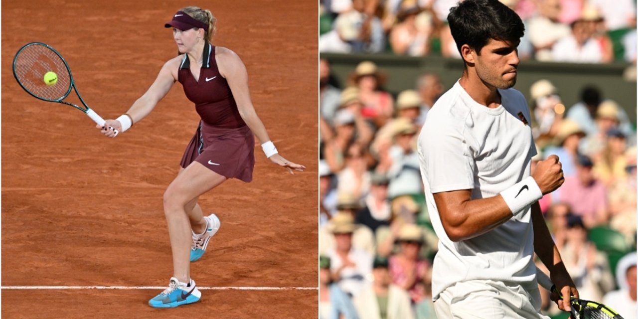 ABD Açık'ta Kadınlarda Mirra Andreeva, Erkeklerde Carlos Alcaraz, 2. Tura Yükseldi