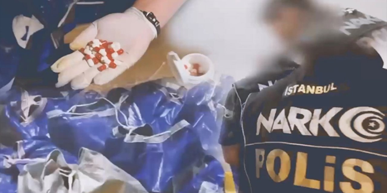 İstanbul'da Düzenlenen Operasyonda 750 Bin Uyuşturucu Hap Ele Geçirildi