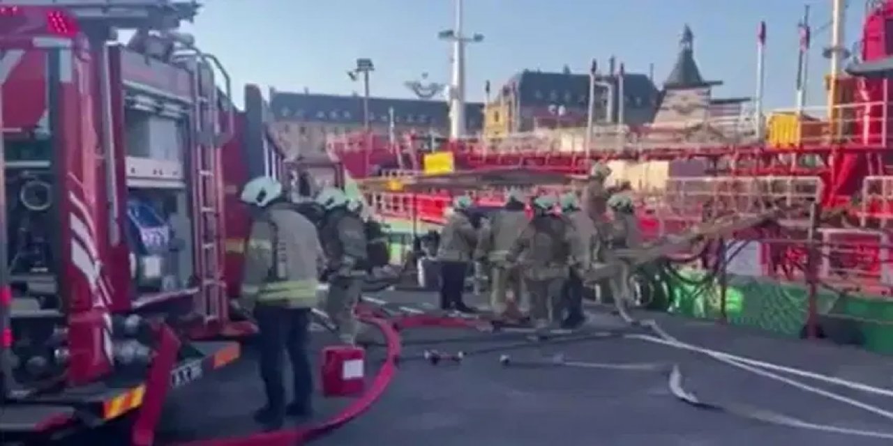 Haydarpaşa’da Yakıt İkmal Gemisinde Yangın: İnceleme Başlatıldı!