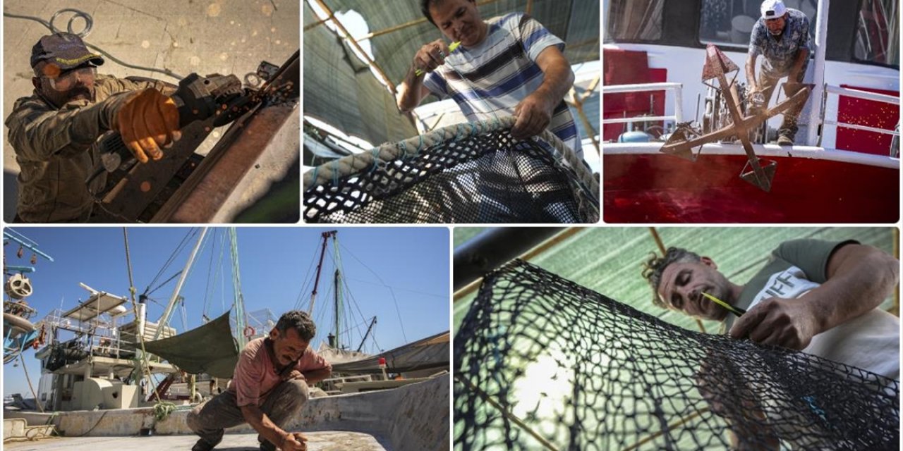 Egeli Balıkçılar Bol Hamsi Umuduyla "Vira Bismillah" Demeye Hazırlanıyor