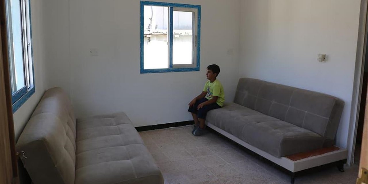 Suriyeli 10 Yaşındaki Halit'in Ev Hayali Gerçek Oldu