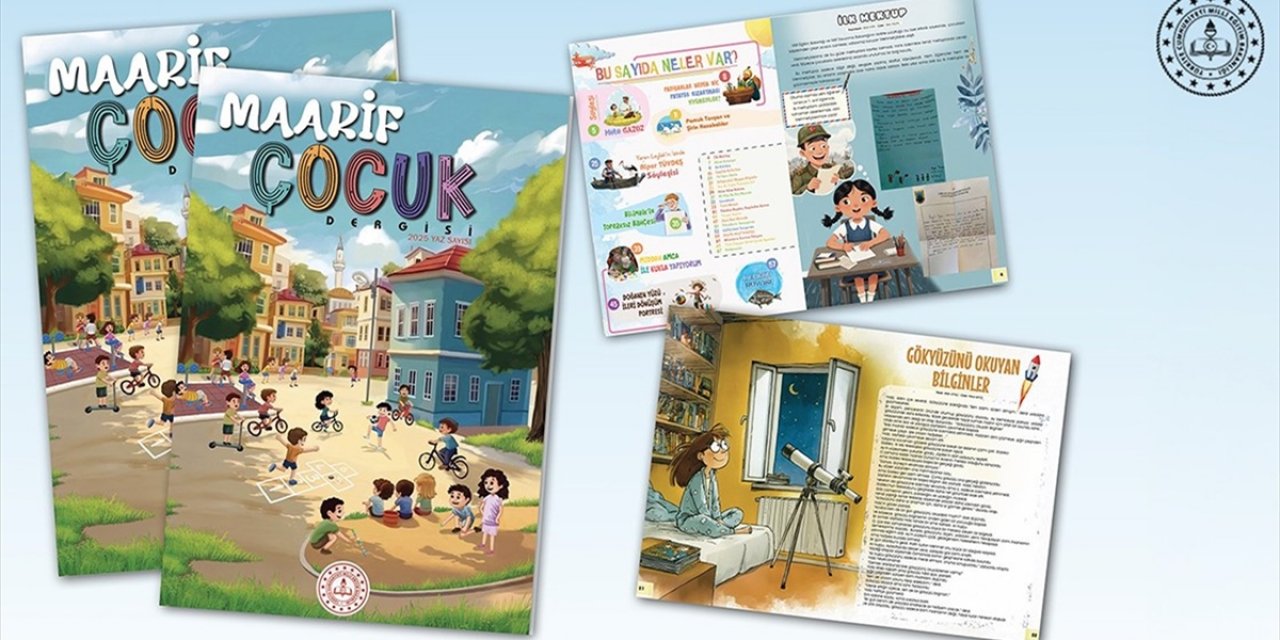 MEB'in "Maarif Çocuk" Dergisinin İkinci Sayısı Yayımlandı