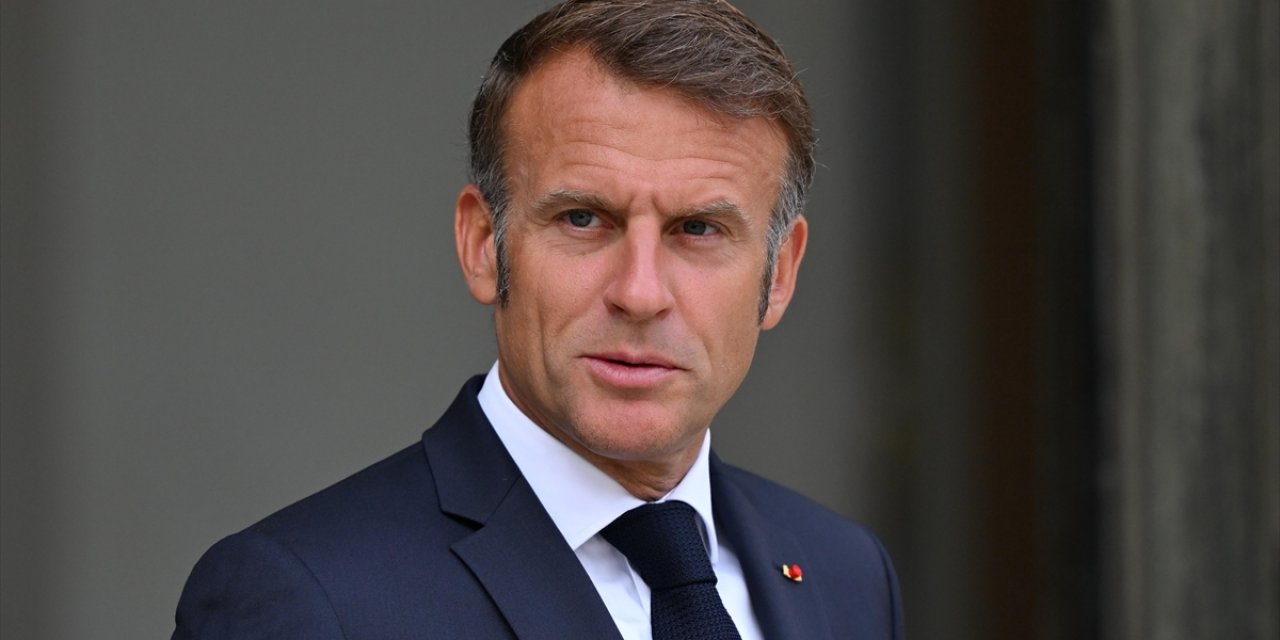 Macron: Gazze Şeridi'ndeki İnsani Felaketin Kabul Edilemez Olduğunu Söylemek İstiyorum