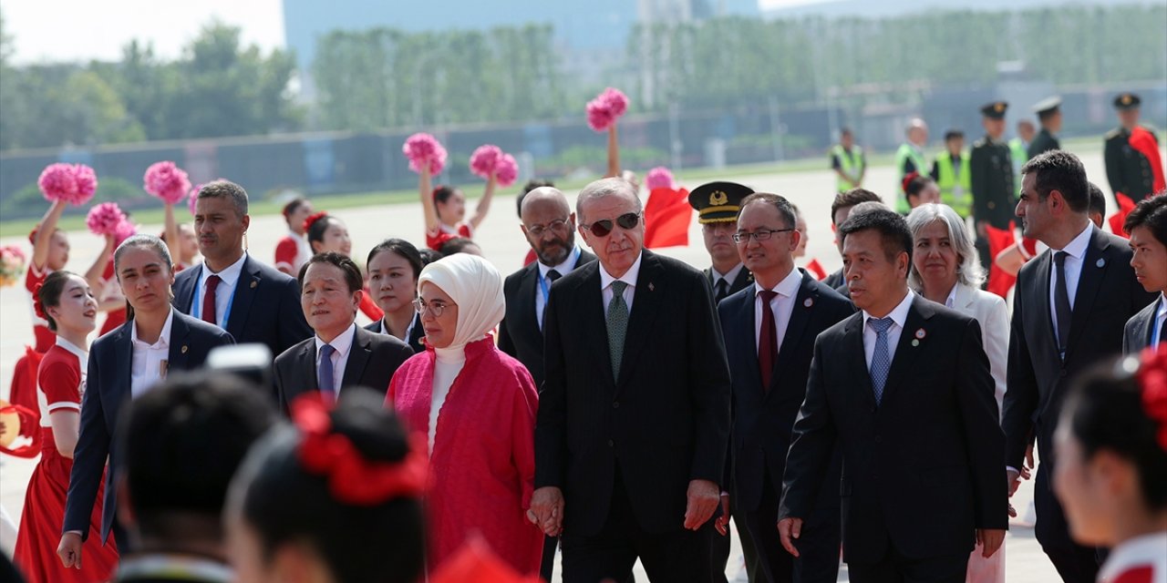 Cumhurbaşkanı Erdoğan, Çin'e Geldi