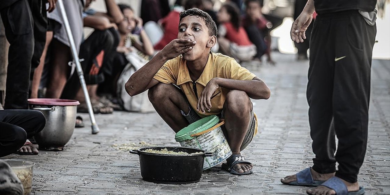 Unıcef, Kıtlığın Yayılma Riskinin Olduğu Gazze'deki Durumu "Tam Bir Felaket" Olarak Niteledi