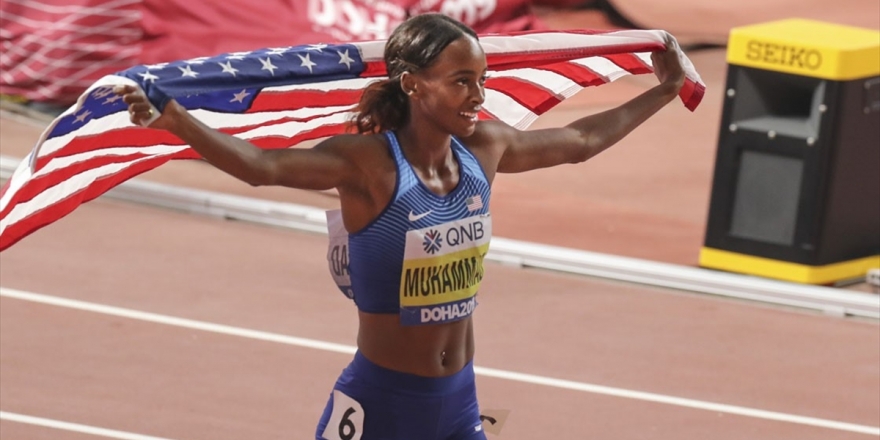 ABD'li Dalilah Muhammed Dünya Rekoru Kırdı