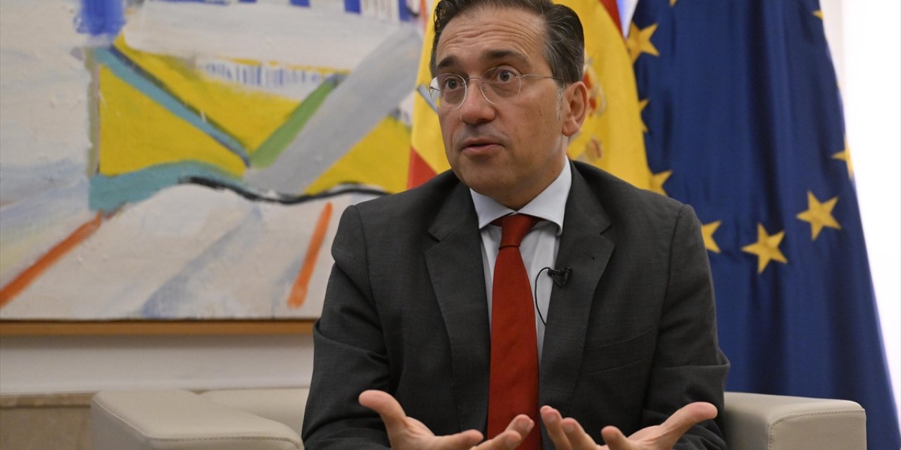 İspanya Dışişleri Bakanı Albares, Gazze Ve Ukrayna'daki Durumu AA'ya Değerlendirdi