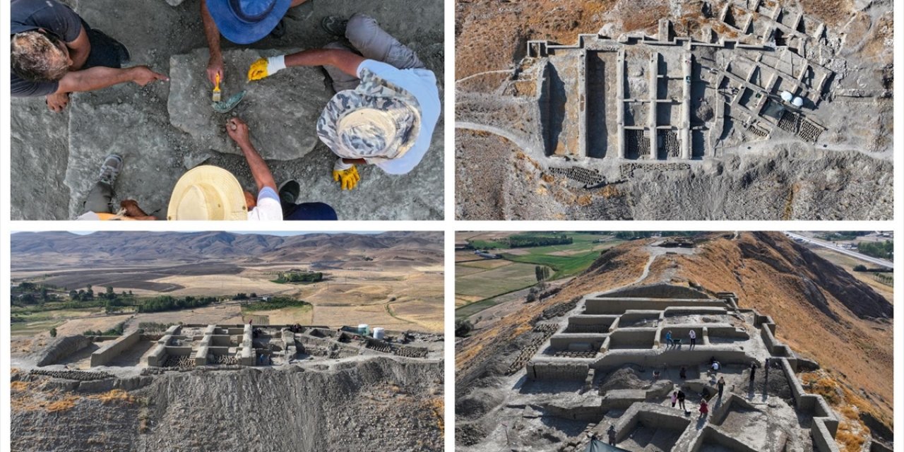 Çavuştepe Kalesi'nde Savaşlarda Kullanılan Sapan Taşları Bulundu