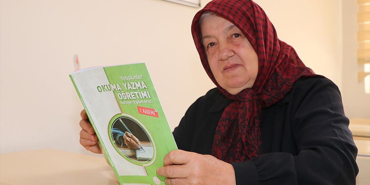 66'sında Okuma Yazma Öğrenen Erzurumlu Kadın Üniversite Hayali Kuruyor