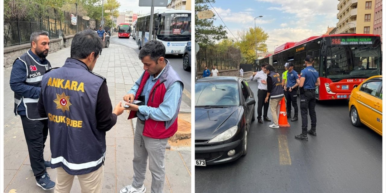 Ankara'da Okul Çevrelerinde Denetim Yapıldı