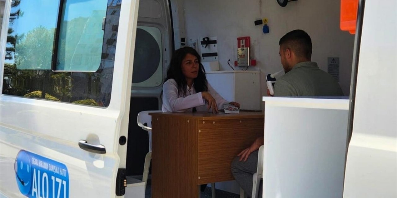 Tütünle Mücadele Timleri ve Mobil Sigara Bırakma Poliklinikleri 81 İlde Hizmette