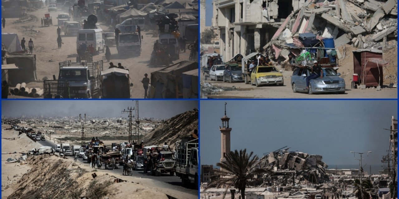 İsrail Ordusu, Gazze Kentindeki 1 Milyon Filistinlinin Tamamının Güneye Göç Etmesini İstedi