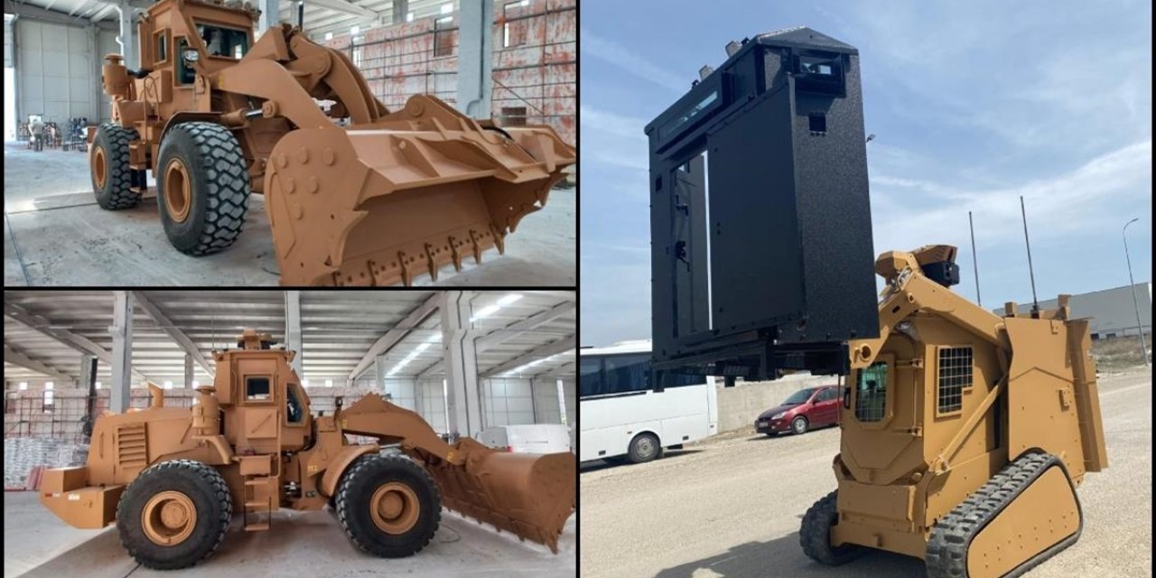 Zırhlı İş Makinesi Tosun Bu Kez İhracat Yolunu Açtı