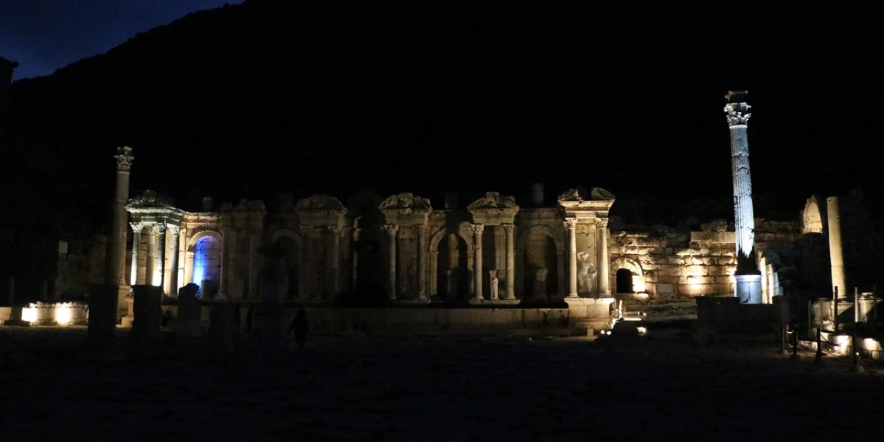 Sagalassos'ta Işıklar Gece Müzeciliği İçin Yanacak