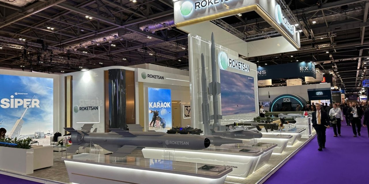 Roketsan Yeni Nesil Savunma Sistemlerini Londra'da Sergiliyor