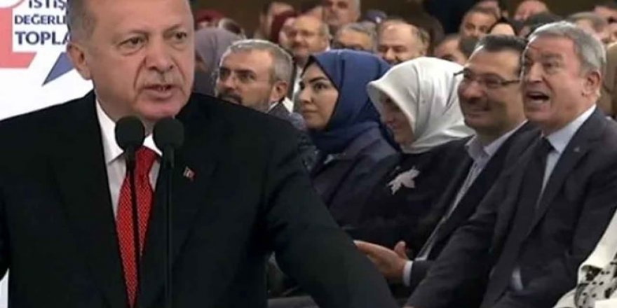 Erdoğan'ın dili sürçtü, Hulusi Akar düzeltti