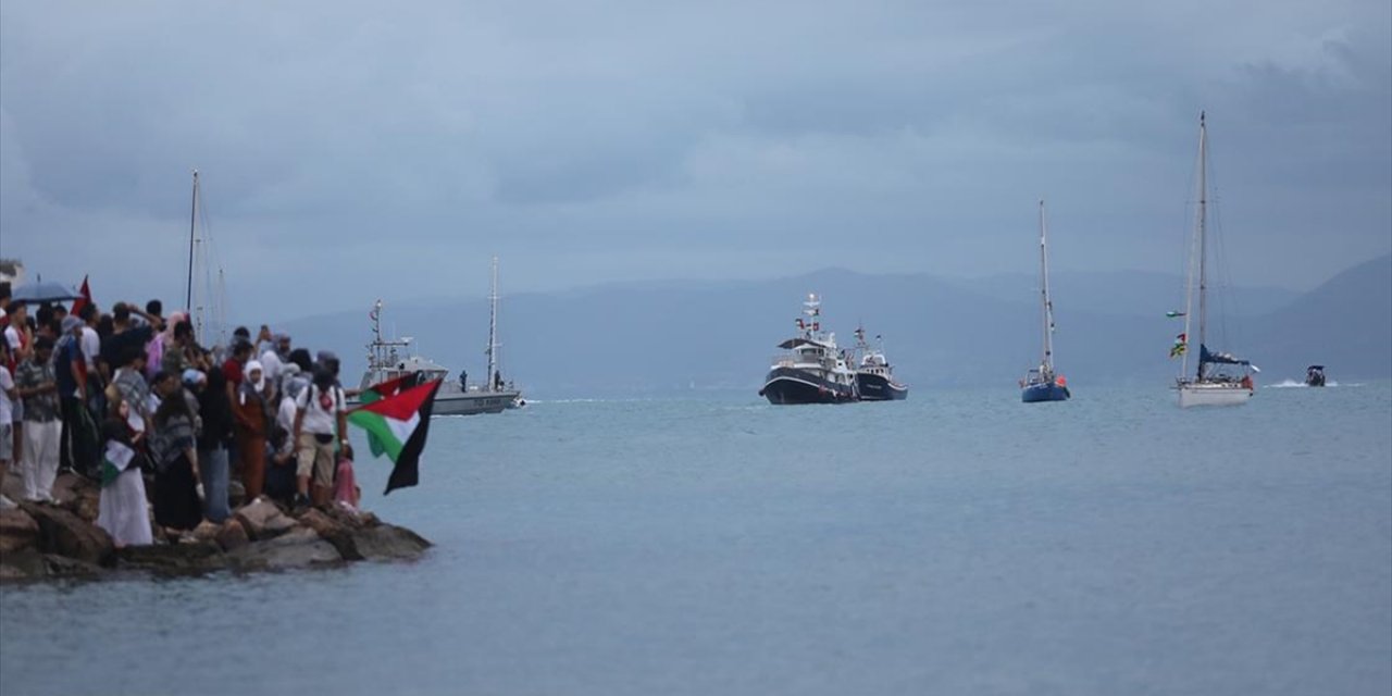 Küresel Sumud Filosu'nun Tunus’tan Gazze’ye Hareketi Olumsuz Hava Koşulları Nedeniyle Yarına Ertelendi