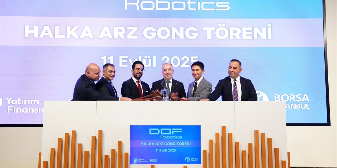 Borsa İstanbul'da Gong Dof Robotik Sanayi Aş İçin Çaldı