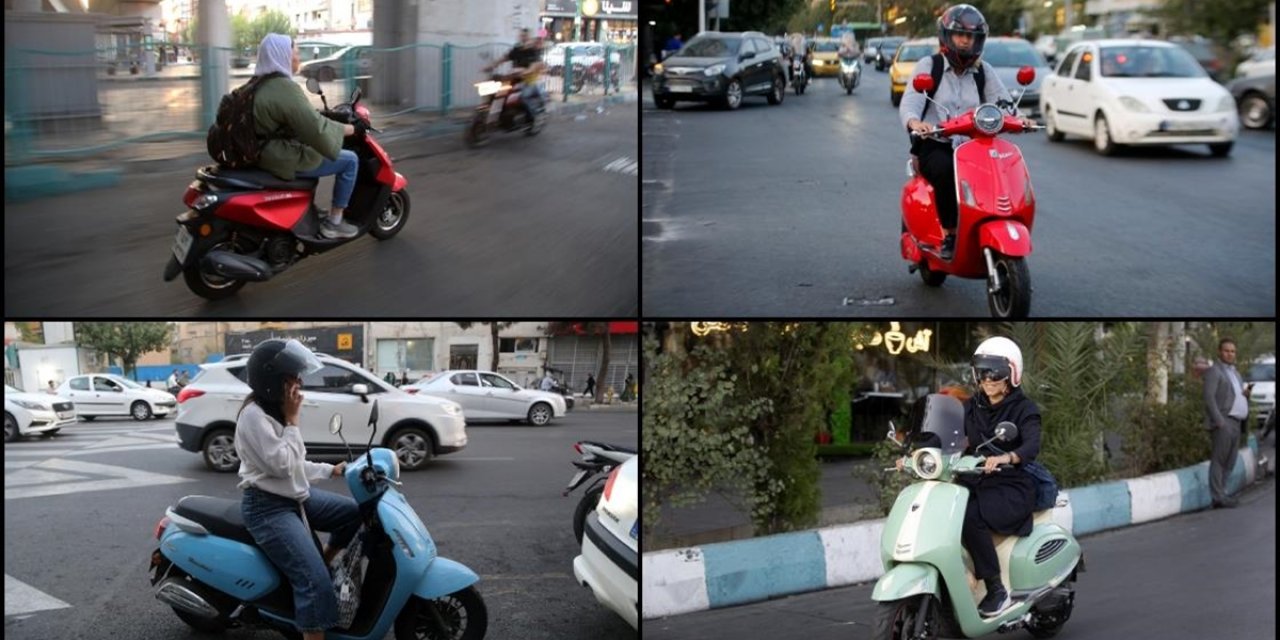 İran’da Kadınlar Motosiklet Ehliyeti Almanın Önündeki Engellerin Kalkmasını İstiyor