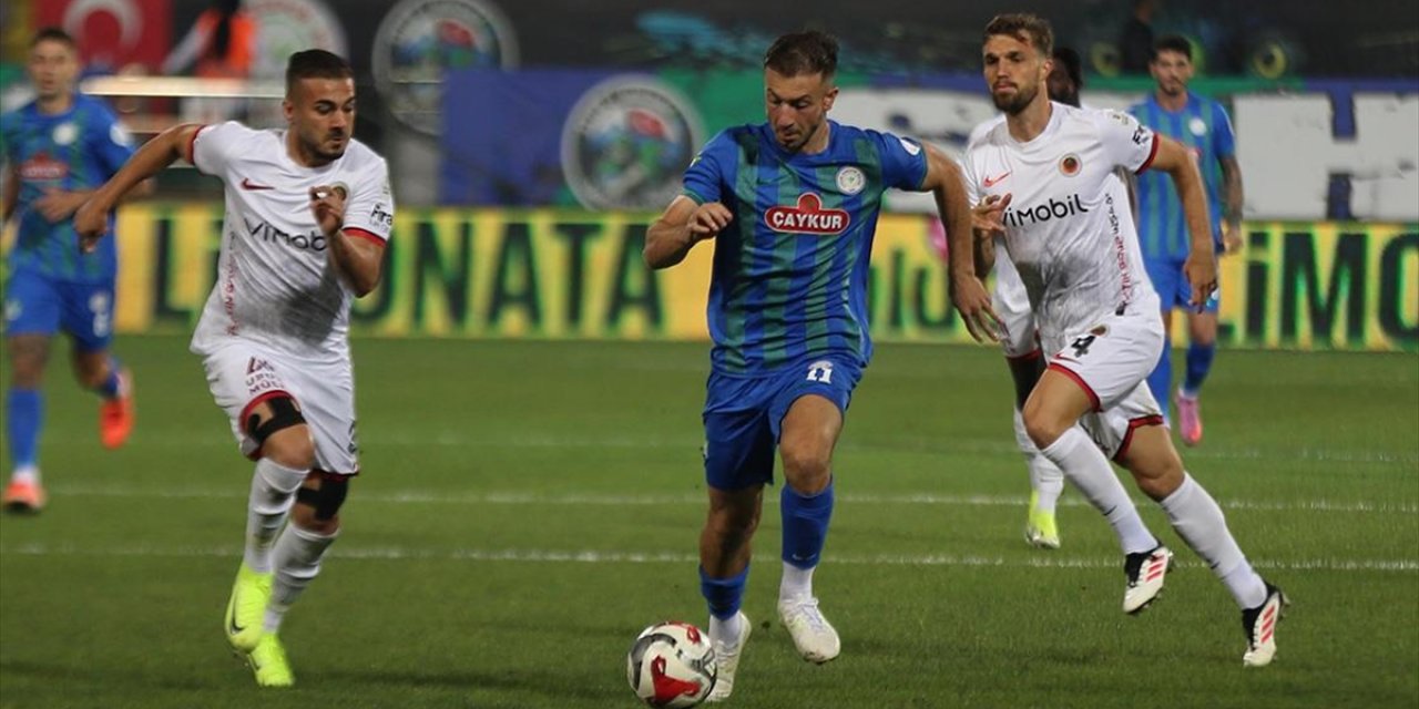 Çaykur Rizespor Sahasında Gençlerbirliği'ni 1-0 Yendi