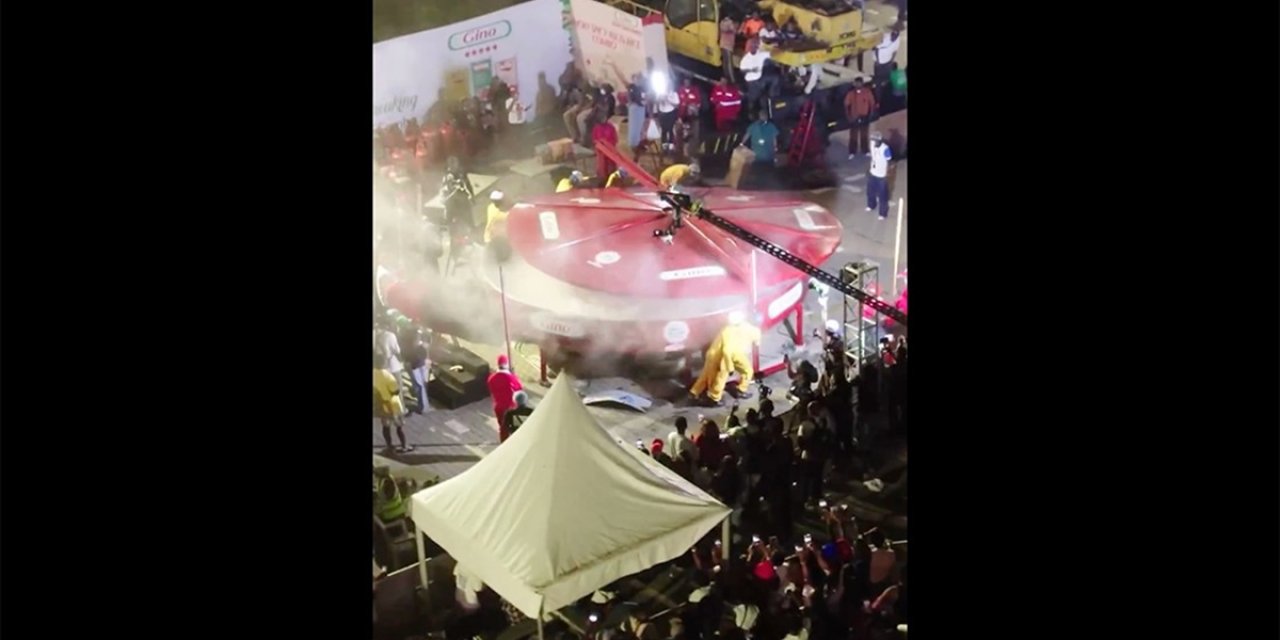 Nijeryalı Şeften, "Jollof" Pilavıyla Guinness Rekoru