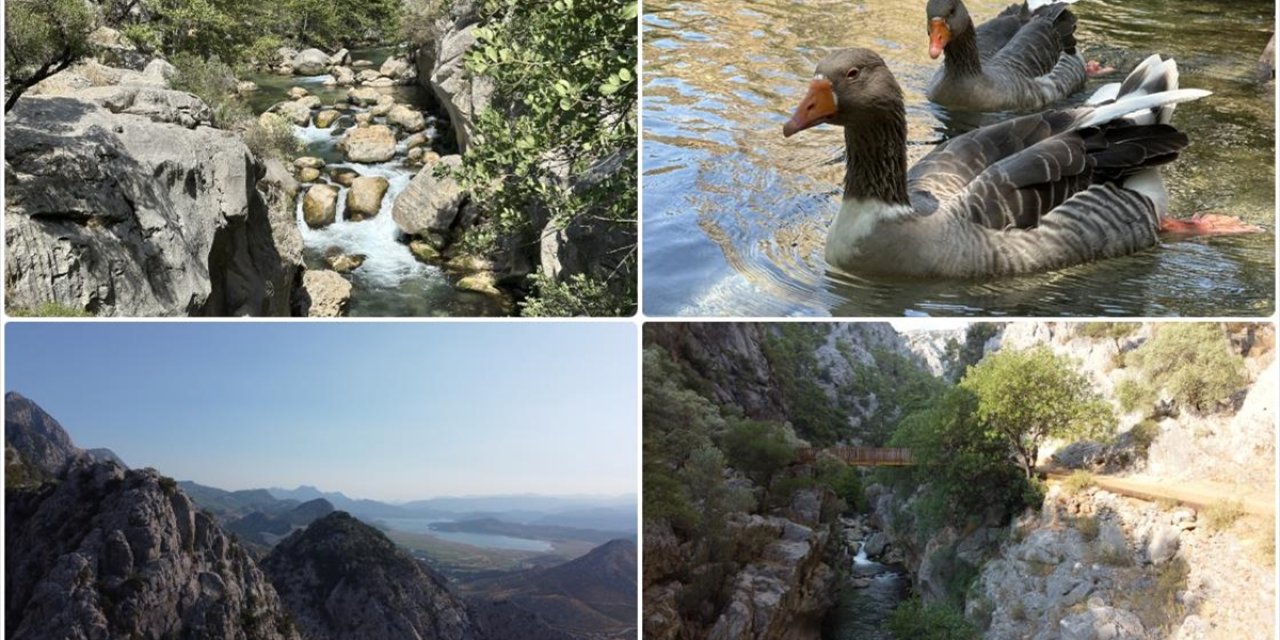 Isparta'daki Yazılı Kanyon Doğayla Baş Başa Kalmak İsteyen Ziyaretçilerini Konuk Ediyor