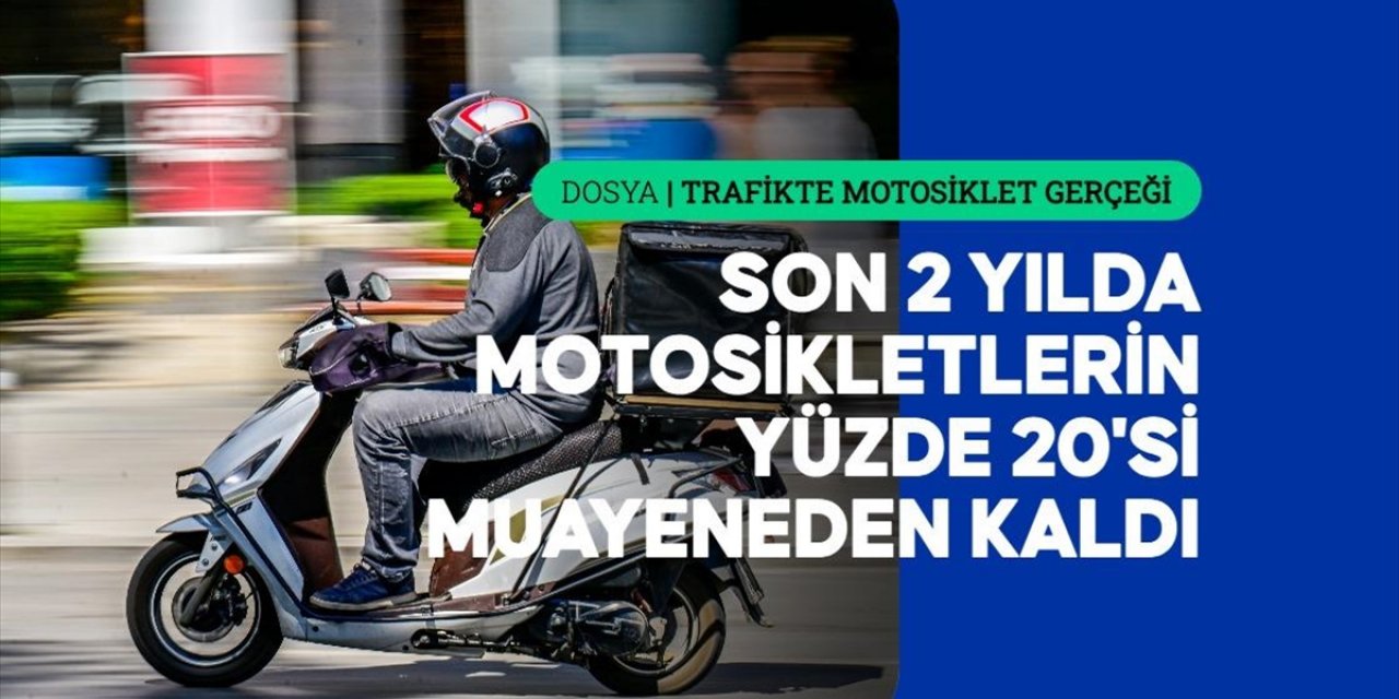 Muayenesiz Motosikletler Hem Sürücüler Hem de Yayalar İçin Risk Oluşturuyor