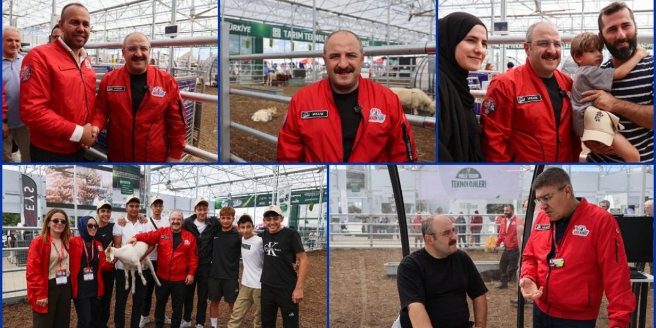 TBMM Sanayi Komisyonu Başkanı Varank, Teknofest'te Tarım Teknolojilerini İnceledi
